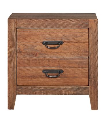 Mesa de Cabeceira Lino Rustic Brown 61cm - 58907