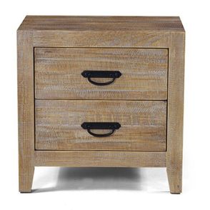 Mesa de Cabeceira Lino Driftwood 61cm - 64292