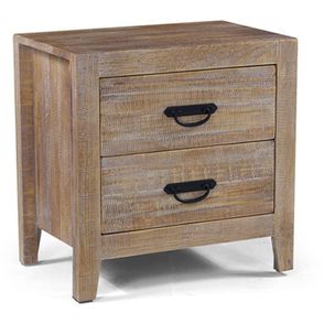 Mesa de Cabeceira Lino Driftwood 61cm - 64292
