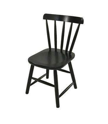 Cadeira Skand Assento Escavado cor Preto - 33349