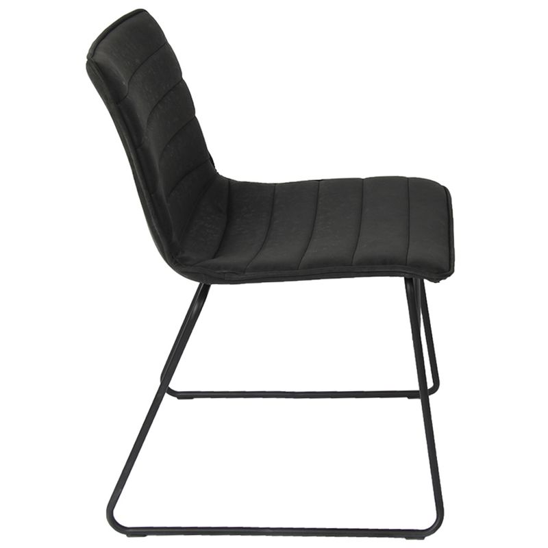 CadeiraBuddAssentoCourinoPretocomBaseAcoPreto