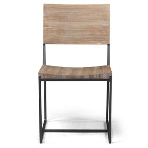 Cadeira York Metal Grafite DriftWood 83cm - 38020