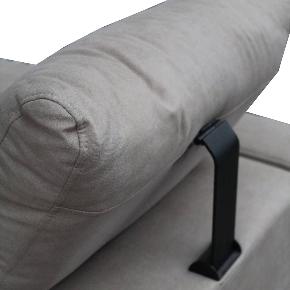 Sofa-Concept-2-Lugares-cor-Cinza-com-Pes-Pretos-170cm---58446