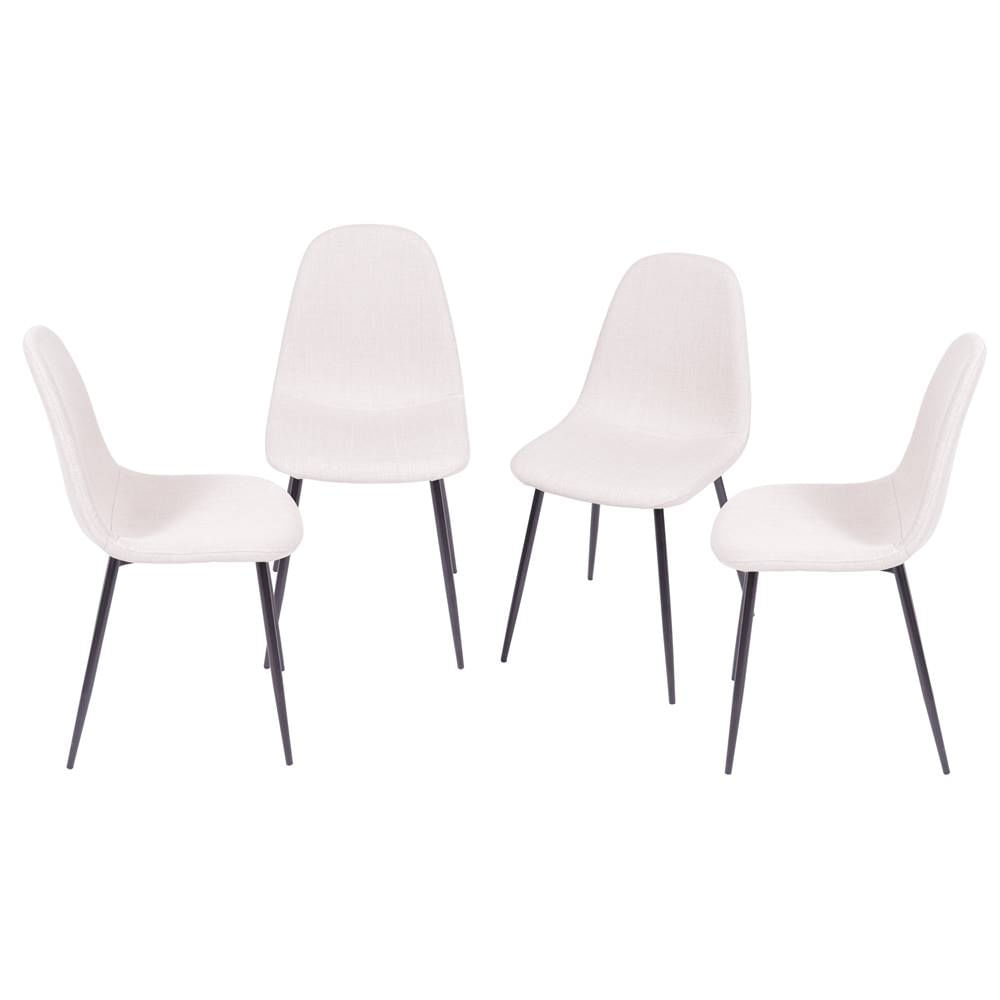 Kit-com-4-Cadeiras-Robin-Linho-Bege-com-Base-de-Metal-Preta---64639