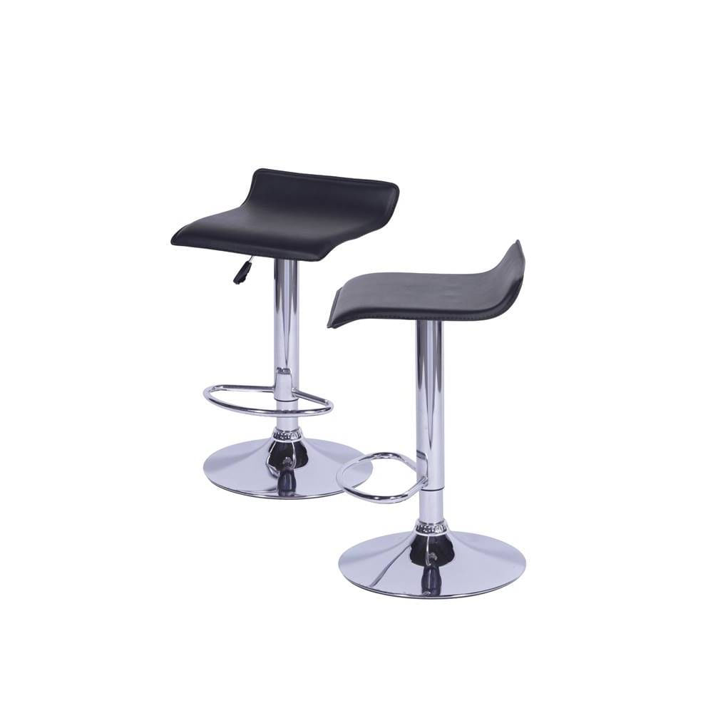 Kit-com-2-Banquetas-Bandejinha-Courino-Preta-com-Base-Cromada---64705