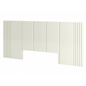 Cabeceira Painel Casal Pajucara na cor Off White 270cm -  64753