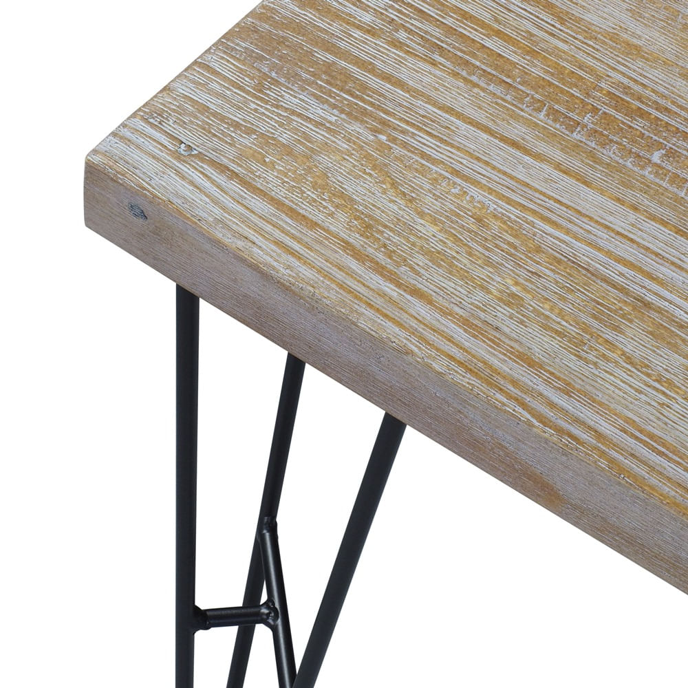 Mesa-de-Jantar-Bronx-Mad-Quadrada-Driftwood-Base-Aco-Grafite-100cm---64904