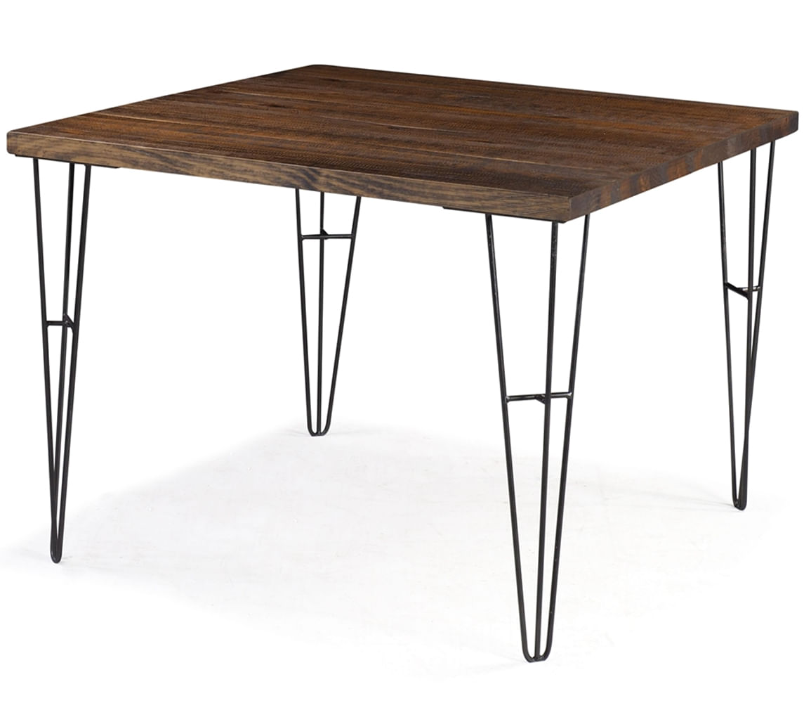 Mesa-de-Jantar-Bronx-Mad-Quadrada-Rustic-Brown-Base-Aco-Grafite-120cm---64905