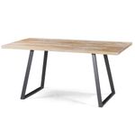 MesaJantarBostonCorDriftwoodBaseAcoGrafite220cm41487
