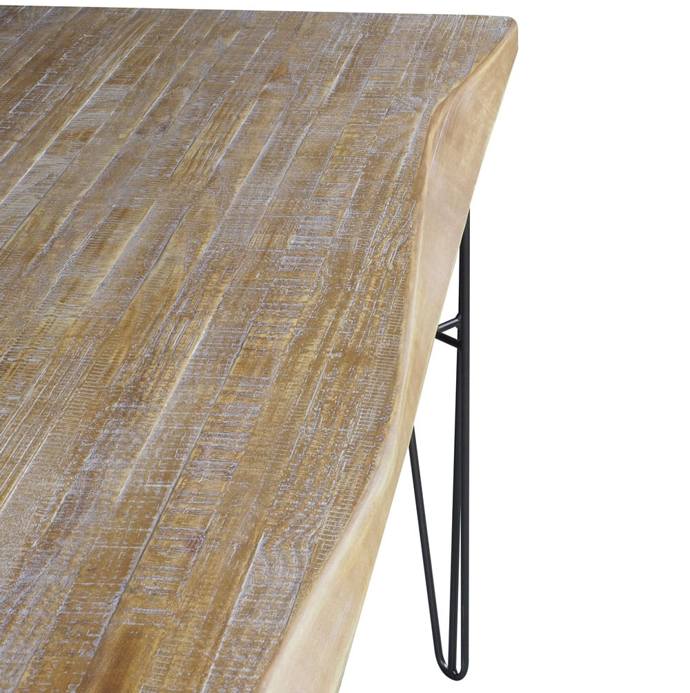 Mesa-Jantar-Bronx-Retangular-Live-Edge-Driftwood-Base-Grafite-140cm---64950