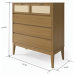 ComodaVicencacorMel90cm65140