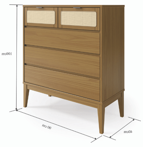 Comoda-Vicenca-cor-Mel-90cm---65140