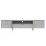 RackOscar1Gaveta2PortasCinzaNatura180cm65200