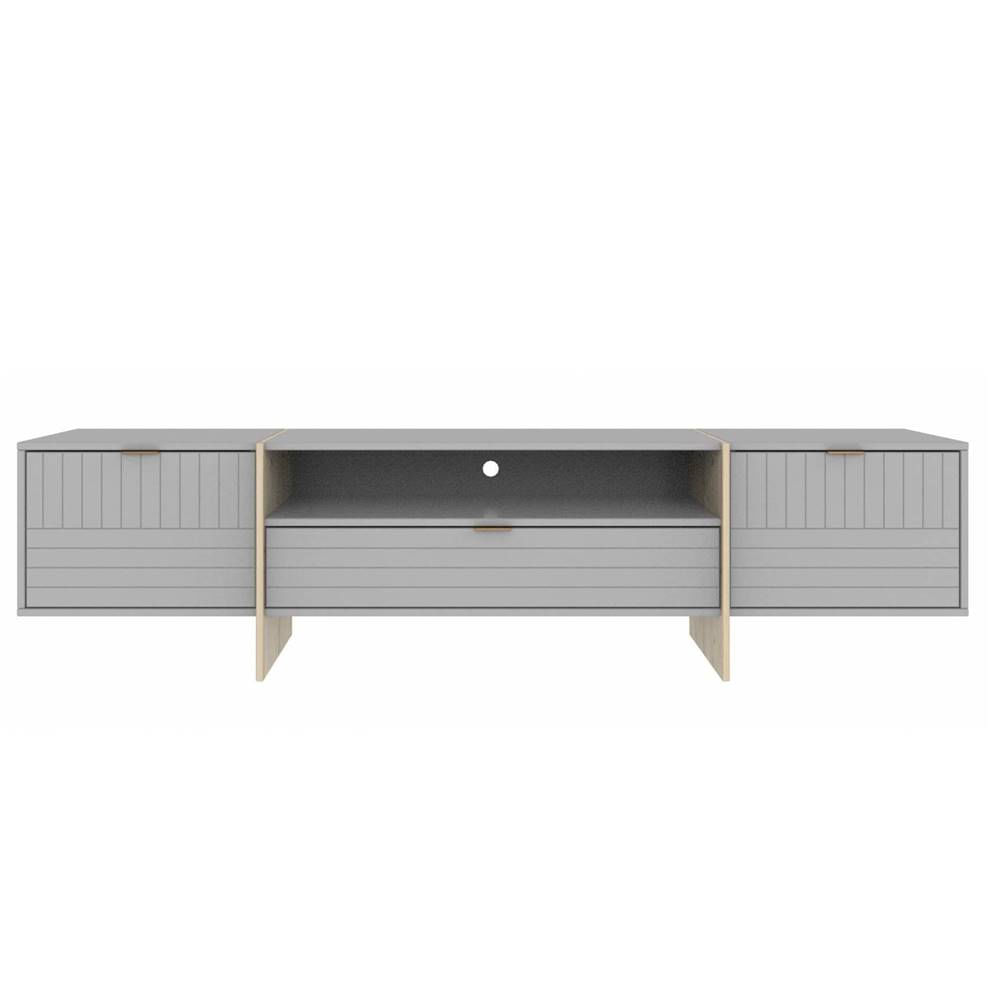 Rack-Oscar-1-Gaveta-2-Portas-Cinza-Natura-180cm---65200