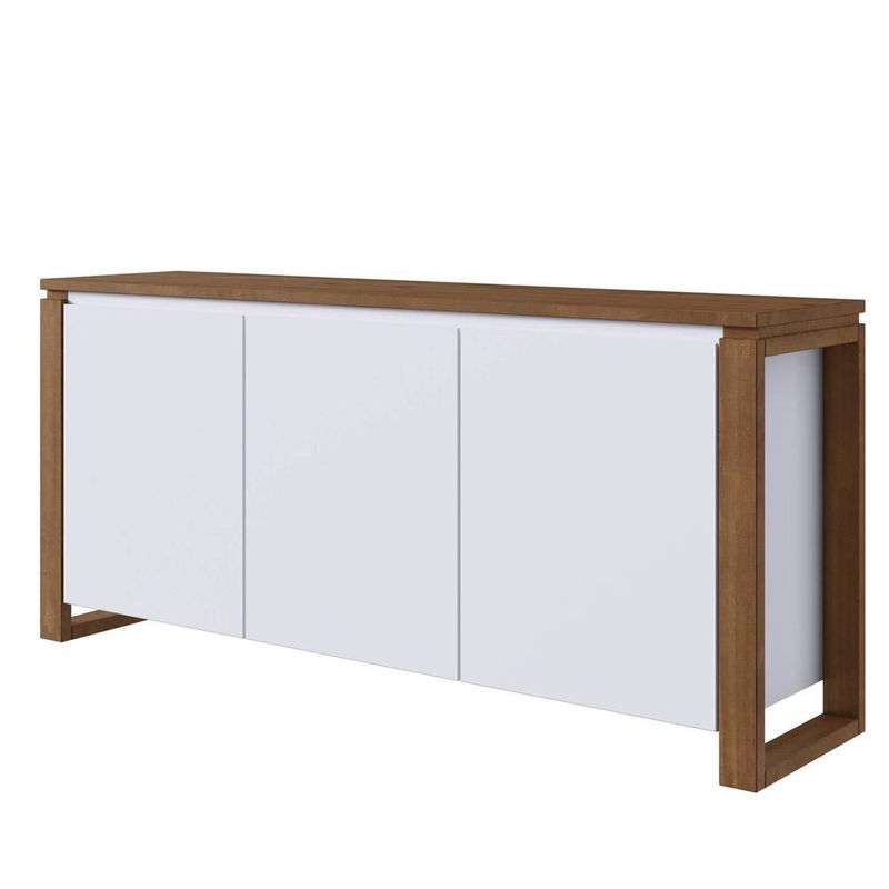 BuffetKiran3PortasBrancocomGarapa140cm65300