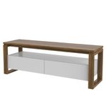 RackKiran2GavetasBrancocomGarapa140cm65302