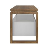 RackKiran2GavetasBrancocomGarapa140cm65302