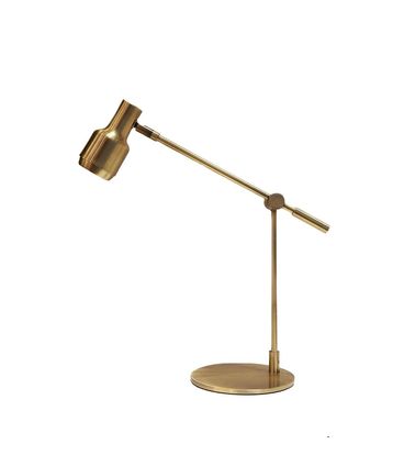 Luminária de Mesa Uriel Alumínio Bronze Escovado 41cm - 65111
