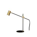 LuminariadeMesaGulhiAcoPretoFoscoeDourado41cm65445