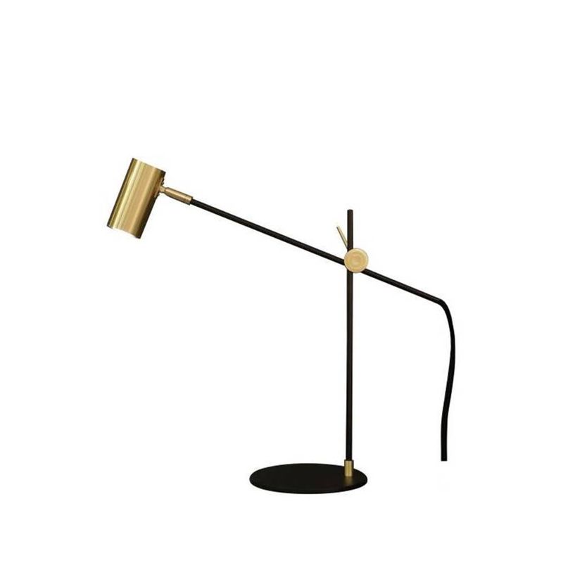 LuminariadeMesaGulhiAcoPretoFoscoeDourado41cm65445