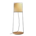 LuminariadePisoAmeliaMadeiraNogueiraCupulaLinhoBranco142cm65500