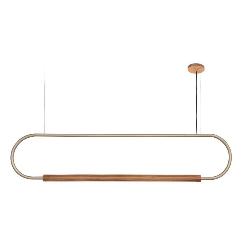 LuminariadeTetoBangAcoChampagneeMadeiraNatural160cm65658