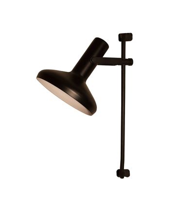 Luminária de Parede Maui Aço Preto Fosco 20cm - 65682