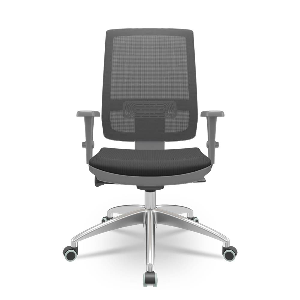 Cadeira-Brizza-Diretor-Grafite-Tela-Aero-Preta-com-Assento-Preto-Base-Autocompensador-Aluminio---65730-