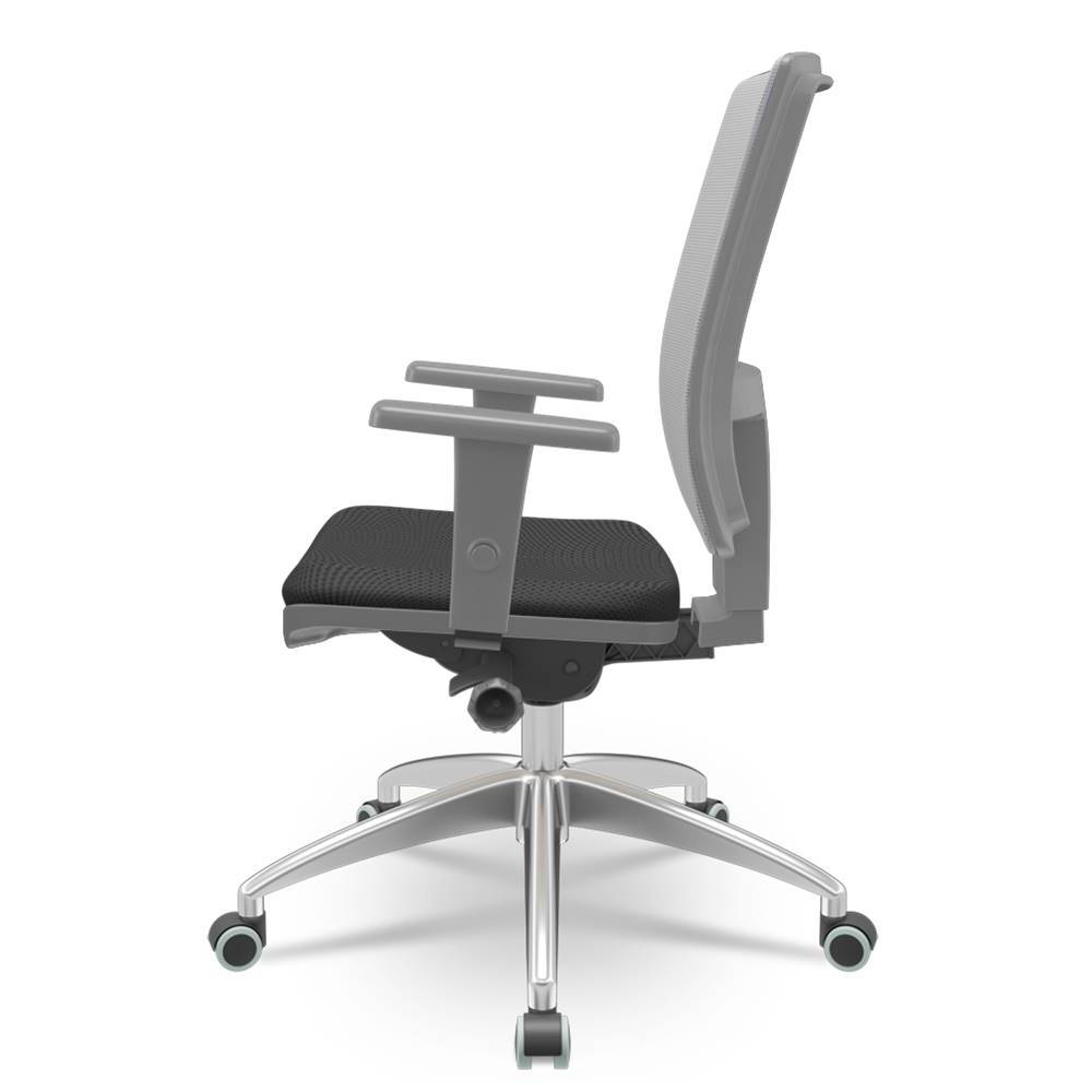 Cadeira-Brizza-Diretor-Grafite-Tela-Cinza-Assento-Aero-Preto-com-Autocompensador-e-Base-em-Aluminio---65745-