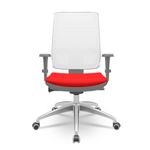 CadeiraBrizzaDiretorGrafiteTelaBrancacomAssentoAeroVermelhoBaseAutocompensadorAluminio65770
