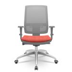 CadeiraBrizzaDiretorGrafiteTelaCinzacomAssentoConceptRoseBaseAutocompensadorAluminio65775