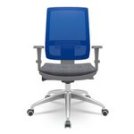 CadeiraBrizzaDiretorGrafiteTelaAzulcomAssentoConceptGranitoBaseAutocompensadorAluminio65779