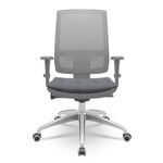 CadeiraBrizzaDiretorGrafiteTelaCinzacomAssentoConceptGranitoBaseAutocompensadorAluminio65781