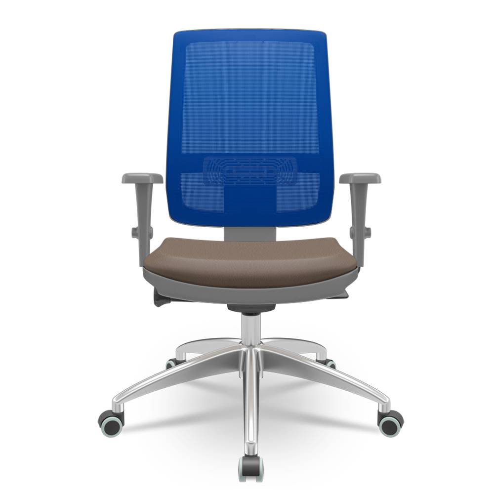Cadeira-Brizza-Diretor-Grafite-Tela-Azul-com-Assento-Vinil-Marrom-Base-Autocompensador-Aluminio---65790