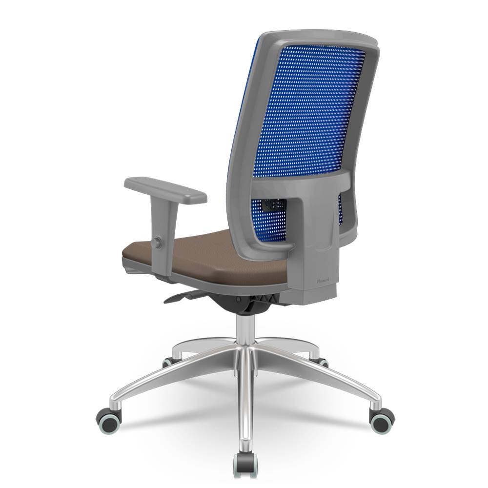 Cadeira-Brizza-Diretor-Grafite-Tela-Azul-com-Assento-Vinil-Marrom-Base-Autocompensador-Aluminio---65790