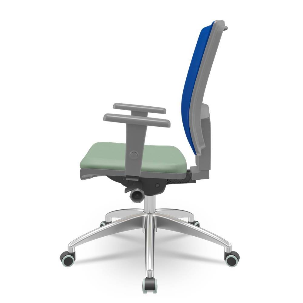 Cadeira-Brizza-Diretor-Grafite-Tela-Azul-com-Assento-Vinil-Verde-Base-Autocompensador-Aluminio---65800