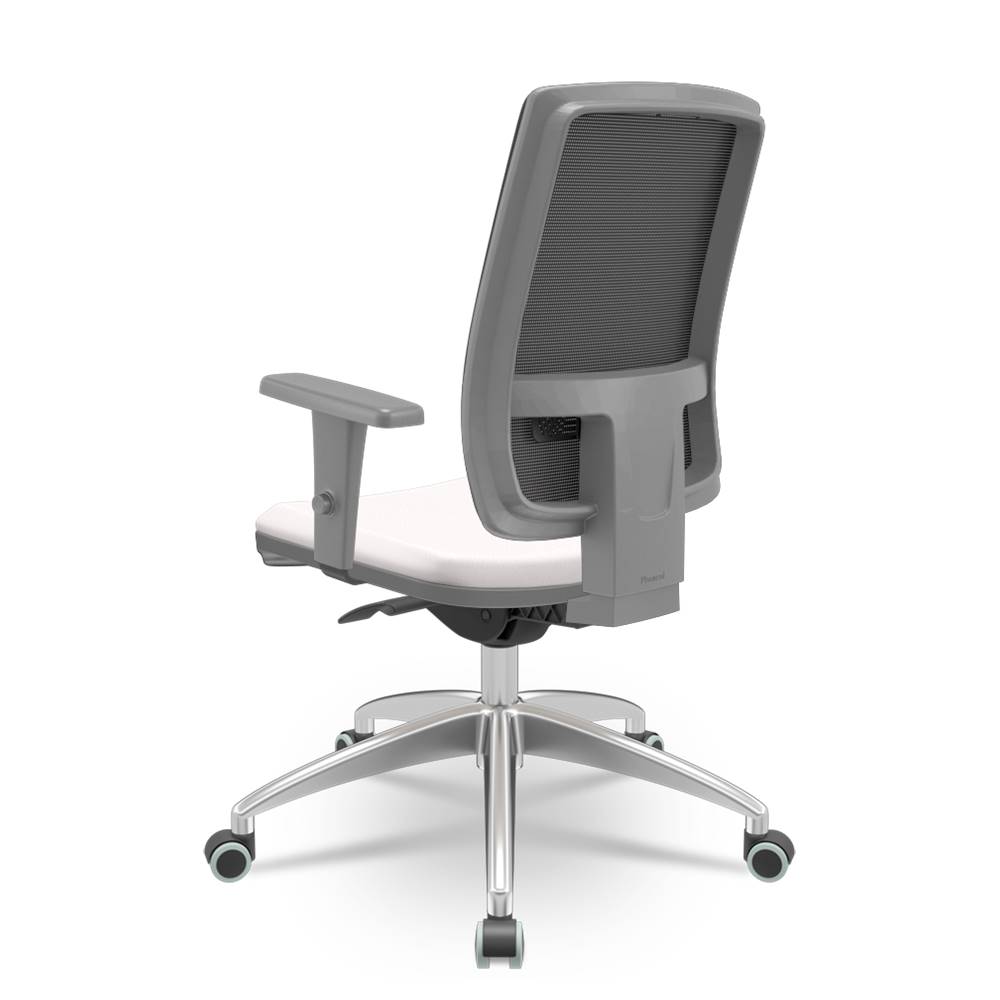 Cadeira-Brizza-Diretor-Grafite-Tela-Preta-com-Assento-Vinil-Eco-Branco-Base-Autocompensador-Aluminio---65803-