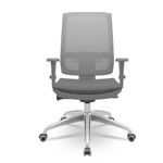 CadeiraBrizzaDiretorGrafiteTelaCinzacomAssentoPoliesterCinzaBaseAutocompensadorAluminio65812