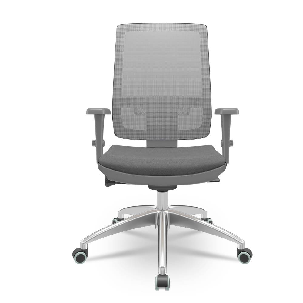 Cadeira-Brizza-Diretor-Grafite-Tela-Cinza-com-Assento-Poliester-Cinza-Base-Autocompensador-Aluminio---65812