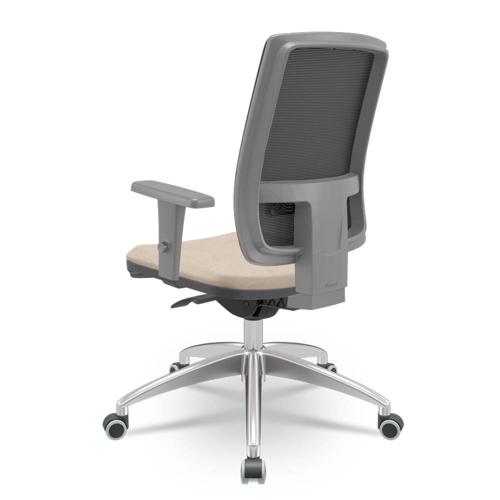 Cadeira-Brizza-Diretor-Grafite-Tela-Preta-com-Assento-Poliester-Fendi-Base-Autocompensador-Aluminio---65814-