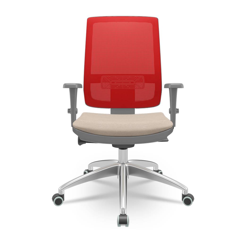 Cadeira-Brizza-Diretor-Grafite-Tela-Vermelha-com-Assento-Poliester-Fendi-Base-Autocompensador-Aluminio---65815