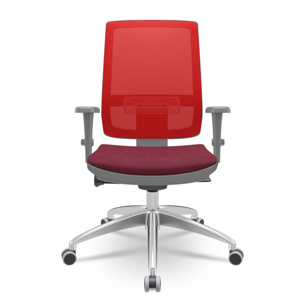 Cadeira-Brizza-Diretor-Grafite-Tela-Vermelha-com-Assento-Poliester-Vinho-Base-Autocompensador-Aluminio---65820