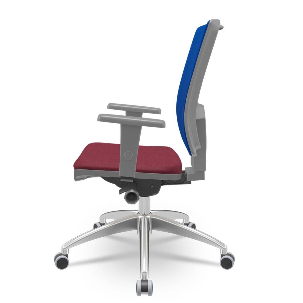 Cadeira-Brizza-Diretor-Grafite-Tela-Azul-com-Assento-Poliester-Vinho-Base-Autocompensador-Aluminio---65821-