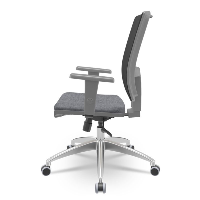 CadeiraBrizzaDiretorGrafiteTelaPretaAssentoConceptGranitoBaseRelaxPlaxAluminio65896