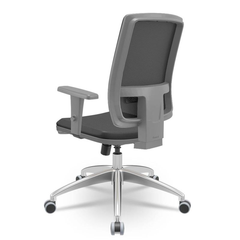 CadeiraBrizzaDiretorGrafiteTelaPretaAssentoVinilPretoBaseRelaxPlaxAluminio65897