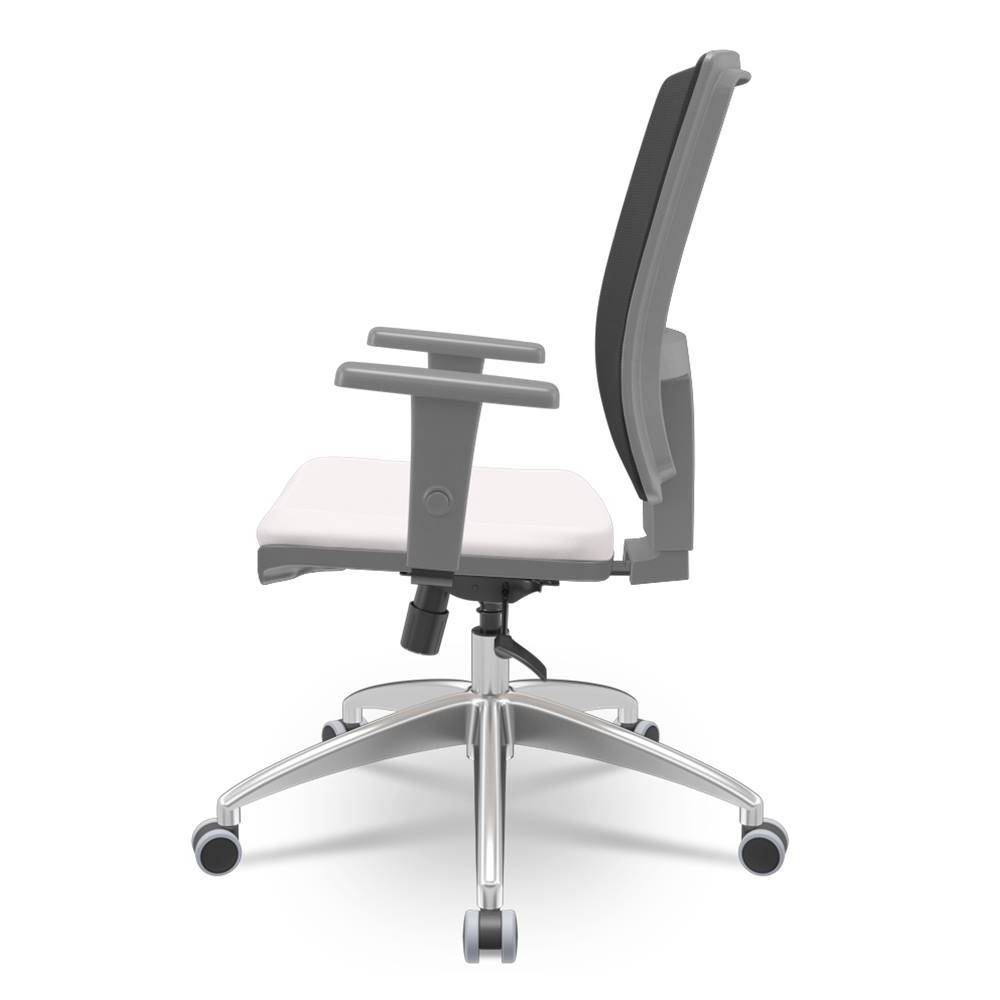 Cadeira-Brizza-Diretor-Grafite-Tela-Preta-Assento-Vinil-Eco-Branco-Base-RelaxPlax-Aluminio---65905