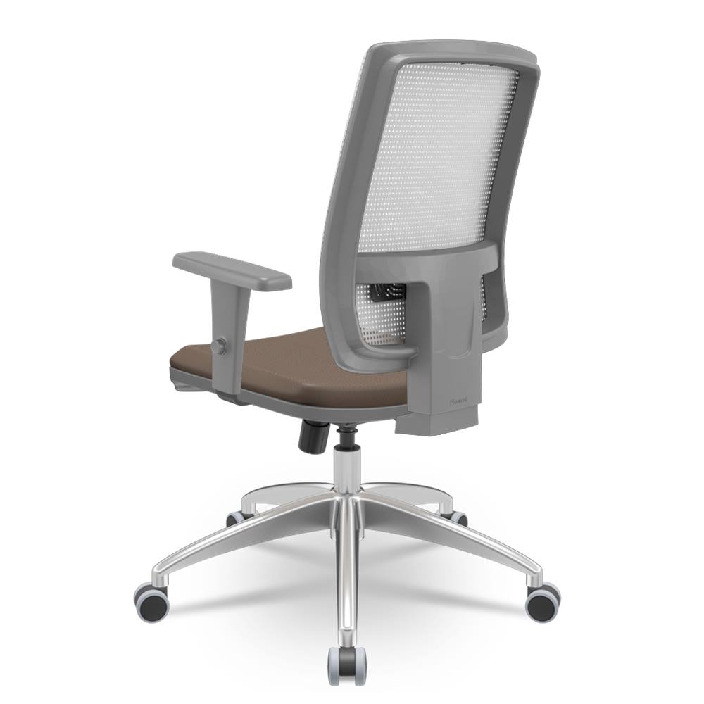-Cadeira-Brizza-Diretor-Grafite-Tela-Branca-Assento-Vinil-Marrom-Base-RelaxPlax-Aluminio---65995