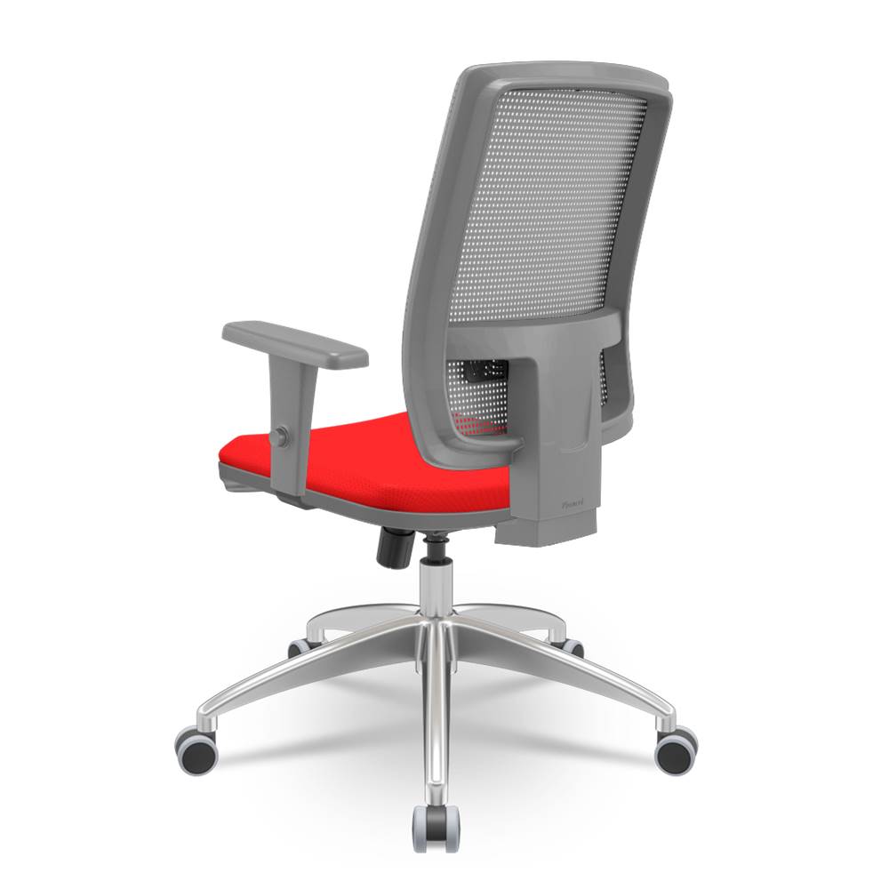 Cadeira-Brizza-Diretor-Grafite-Tela-Cinza-Assento-Aero-Vermelho-Base-RelaxPlax-Aluminio---66022
