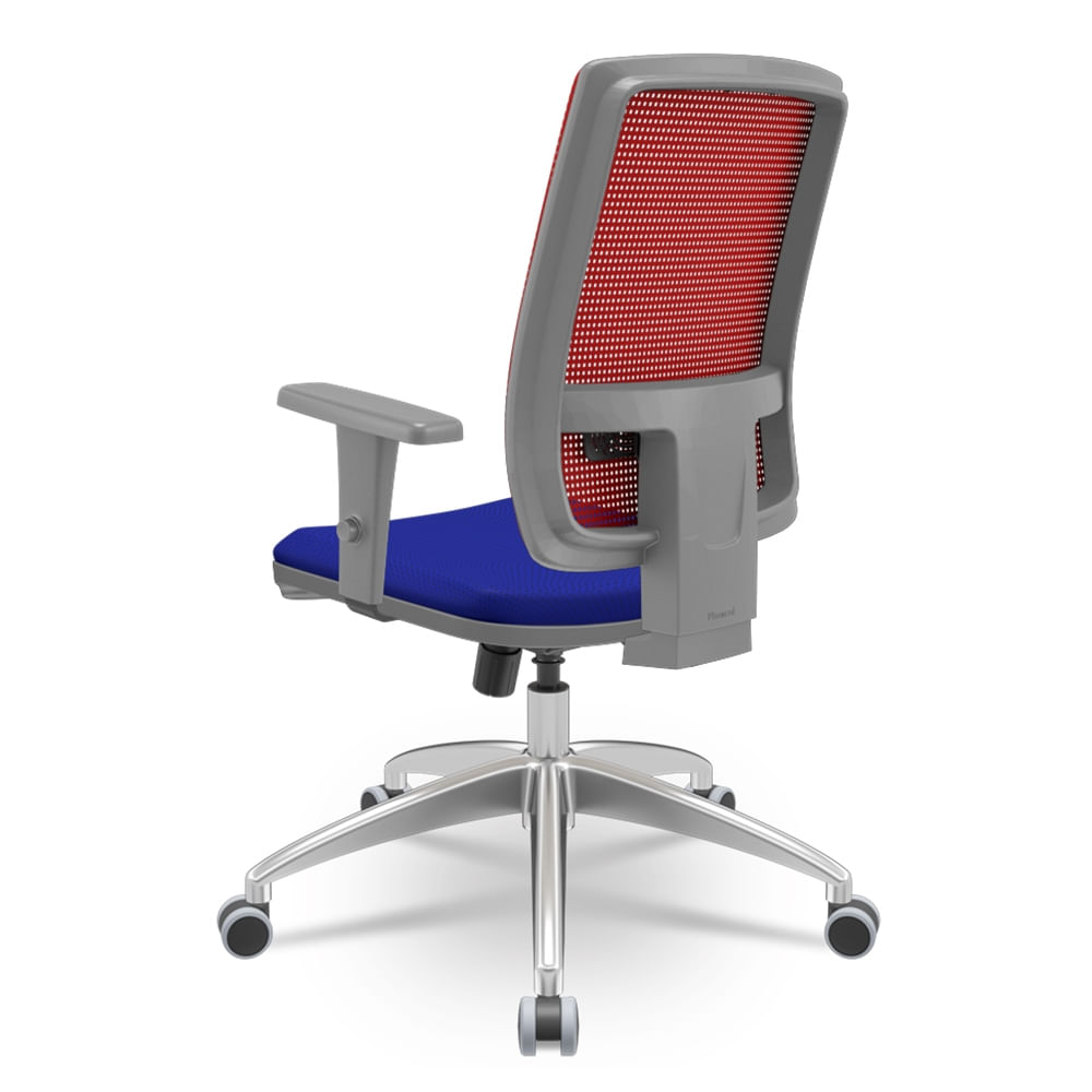 Cadeira-Brizza-Diretor-Grafite-Tela-Vermelha-Assento-Aero-Azul-Base-RelaxPlax-Aluminio---66043