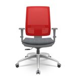 CadeiraBrizzaDiretorGrafiteTelaVermelhaAssentoConceptGranitoBaseRelaxPlaxAluminio66046